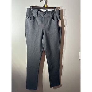 Westbound Size 8r High Rise Grey Pull On Slacks NWT